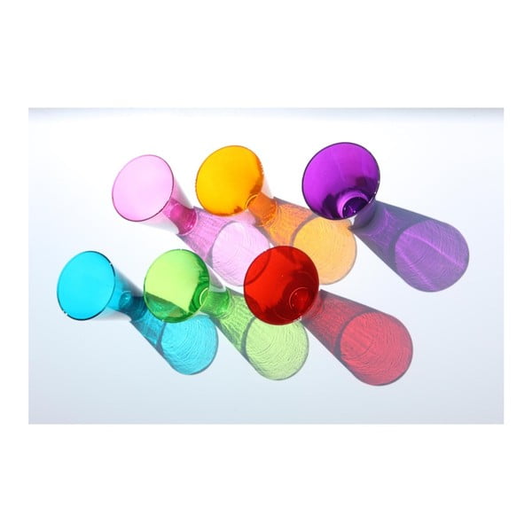 Sada 3 fialových ručne vyrobených pohárov Surdic Ponza, 300 ml-image-2