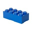 Modrý plastový detský úložný box 20x10x7 cm – LEGO®