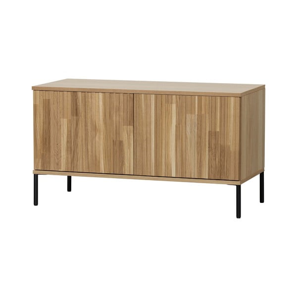 TV stolík v dekore duba v prírodnej farbe 100x56x44 cm Gravure – WOOOD-image-2