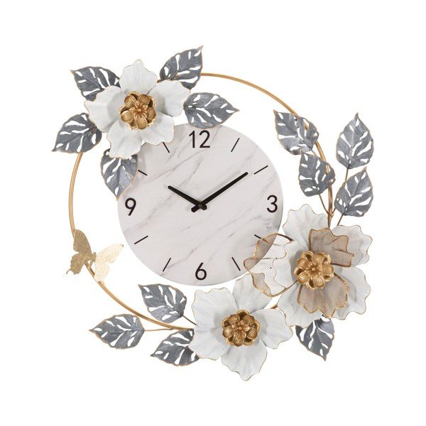 Nástenné hodiny ø 64 cm Flowers – Mauro Ferretti