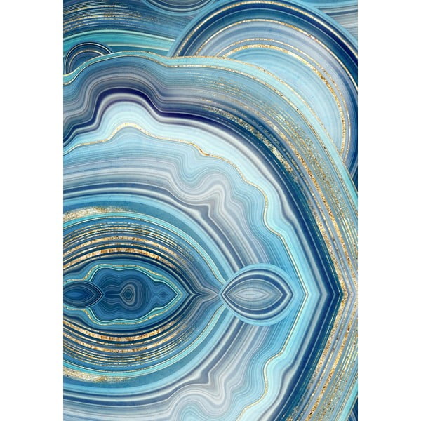 Modré kúpeľňové predložky v súprave 2 ks 60x100 cm – Foutastic-image-2