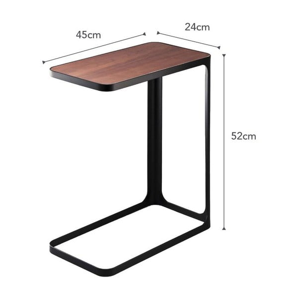 Čierny stolík YAMAZAKI Frame-image-4