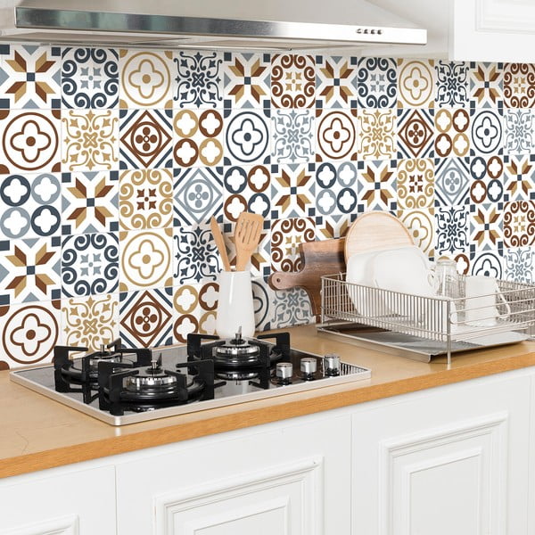 Sada 30 dekoratívnych samolepiek na stenu Ambiance Ninocito, 15 × 15 cm-image-1