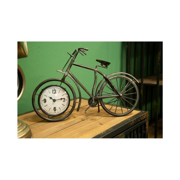 Stolové hodiny v tvare bicykla Mauro Ferretti, 38,5 × 25 cm-image-3