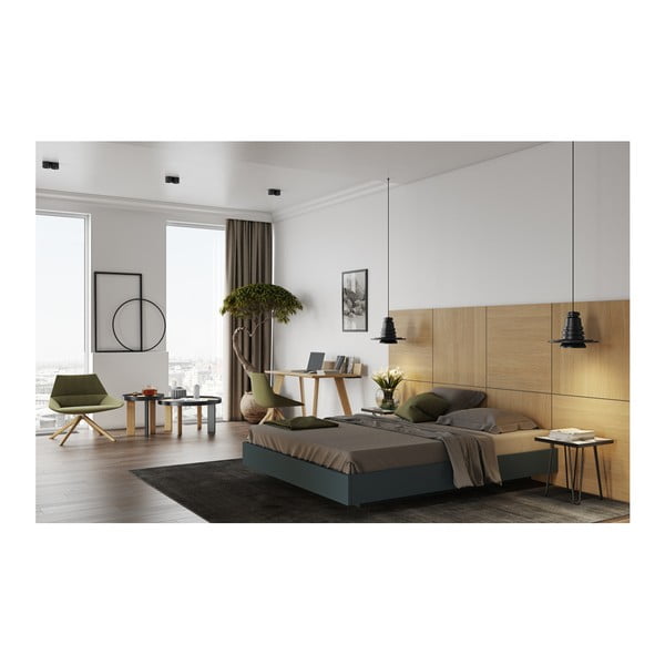 Čierny príručný stolík TemaHome Arrow-image-3