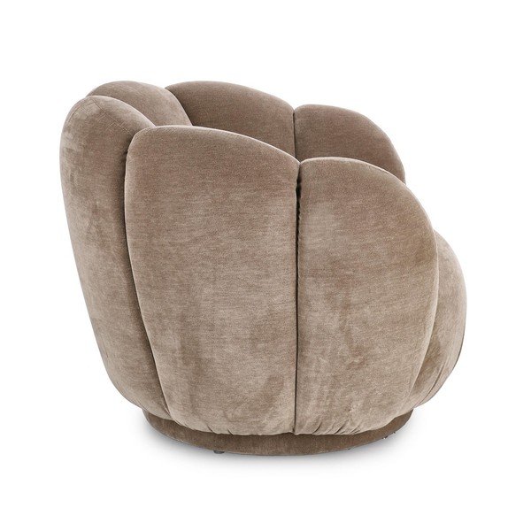 Taupe kreslo Tulip – Bizzotto-image-3