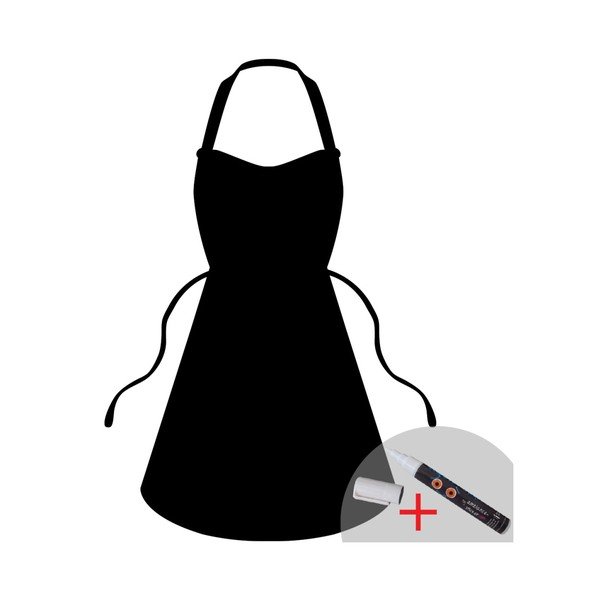 Set popisovateľnej samolepky a fixky Ambience Apron-image-2