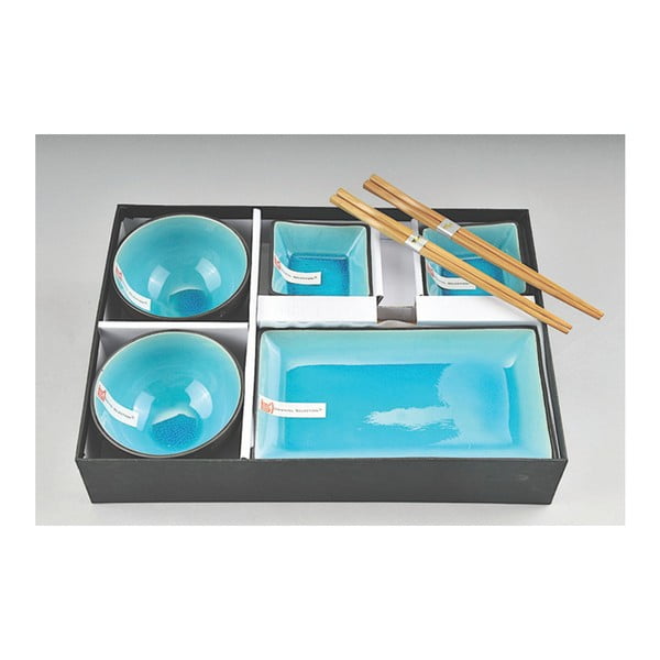 8-dielny porcelánový set na servírovanie sushi Tokyo Design Studio