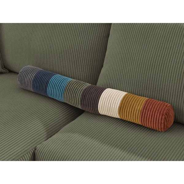 Svetlozelený menčestrový modul pohovky (stredový diel) Nihad modular – Bobochic Paris-image-3