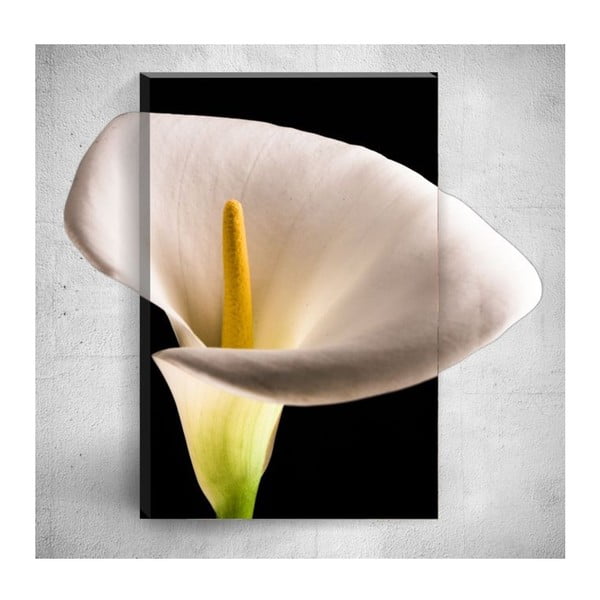Nástenný 3D obraz Mosticx Elegant Flower, 40 × 60 cm
