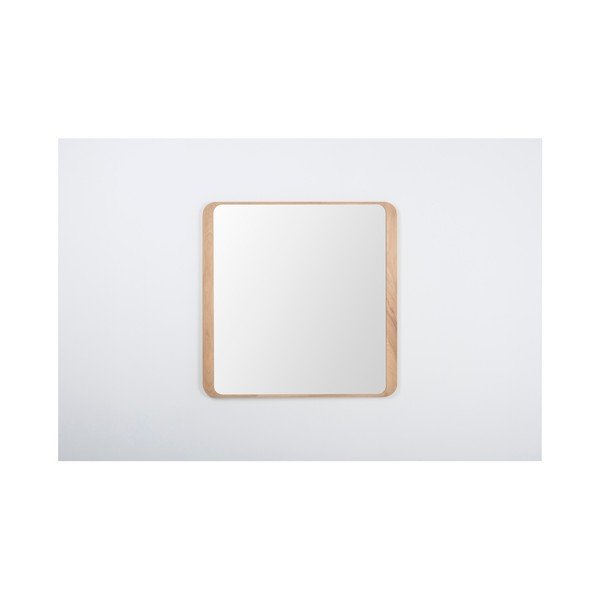 Nástenné zrkadlo z dubového dreva Gazzda Ena-image-1