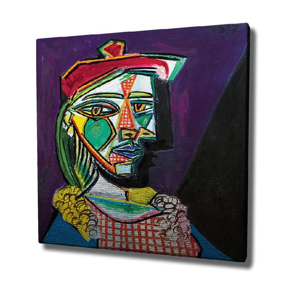 Nástenná reprodukcia na plátne Pablo Picasso , 45 × 45 cm