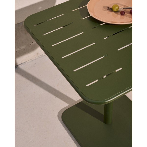 Oceľový záhradný jedálenský stôl 70x70 cm Brai – Kave Home-image-3