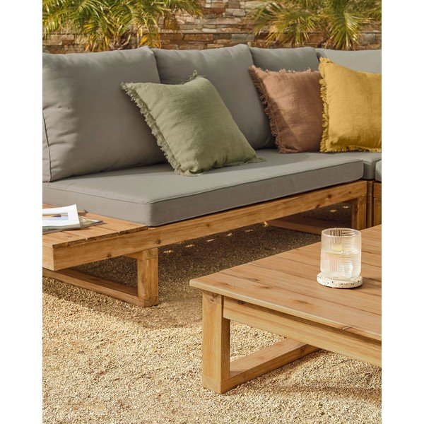 Set záhradného nábytku z akáciového dreva Kave Home Flaviina-image-4