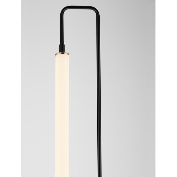 Biela/matne čierna kovová LED stojacia lampa (výška  150 cm) Wetro – Nova Luce-image-2