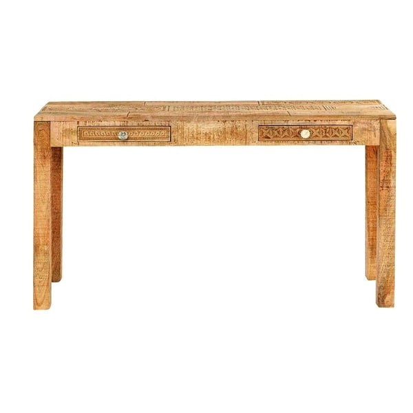 Konzolový stolík z masívneho mangového dreva Massive Home Ella