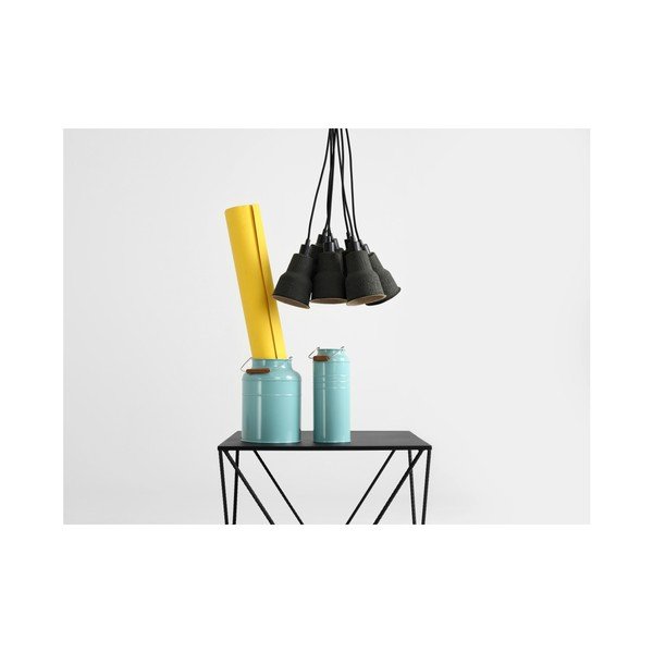 Čierny odkladací stolík Custom Form Daryl, 55 × 55 cm-image-4