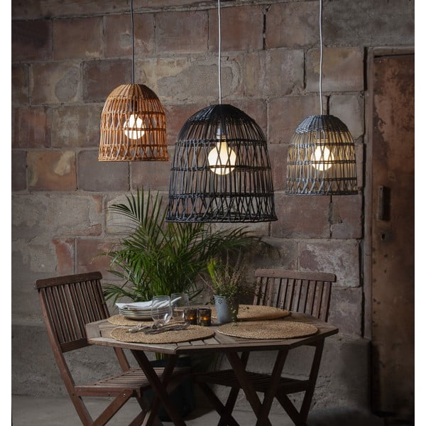 Čierne tienidlo ø 48 cm Knute – Star Trading-image-4