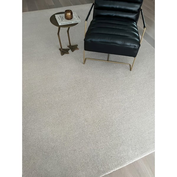 Krémovobiely vlnený koberec 120x180 cm Calisia M Smooth – Agnella-image-1