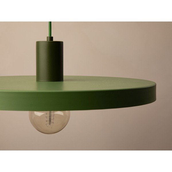 Zelené kovové závesné svietidlo ø 40 cm Ori – Micadoni -image-2