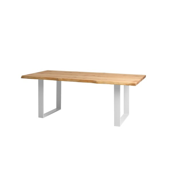 Jedálenský stôl s doskou z dubového dreva Custom Form Feld, 200 × 100 cm