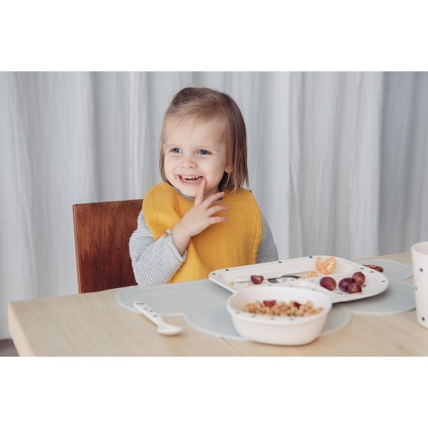 Žltý mušelínový podbradník Kindsgut Oslo-image-1