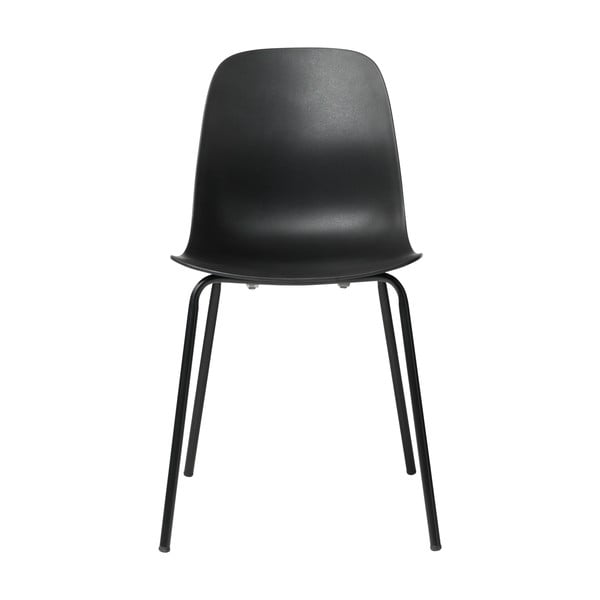 Súprava 2 čiernych stoličiek Unique Furniture Whitby-image-1