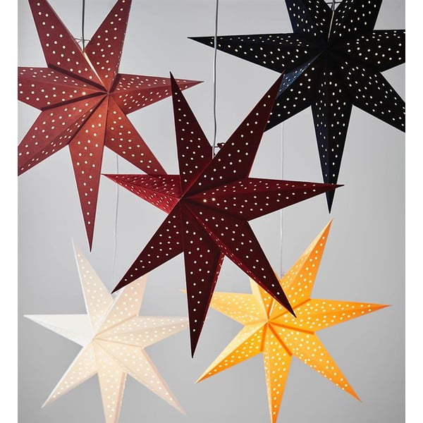 Červená závesná vianočná svetelná dekorácia Clara – Markslöjd-image-2