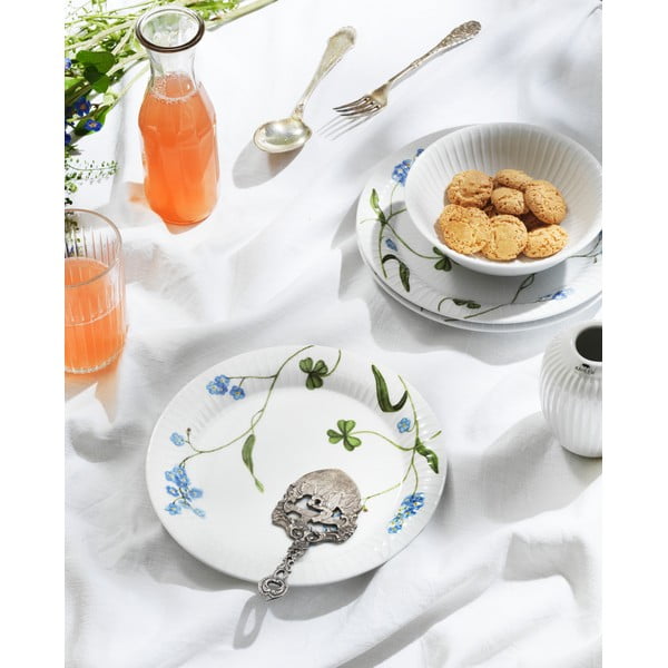 Biely dezertný porcelánový tanier ø 22 cm Hammershøi Summer – Kähler Design-image-1