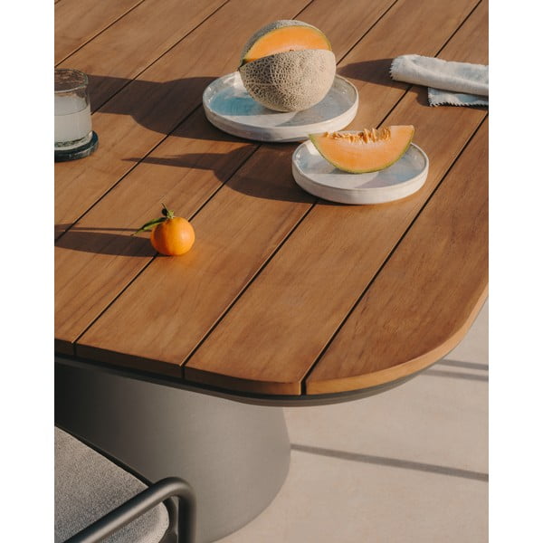 Záhradný jedálenský stôl 148x148 cm Tudons – Kave Home-image-3