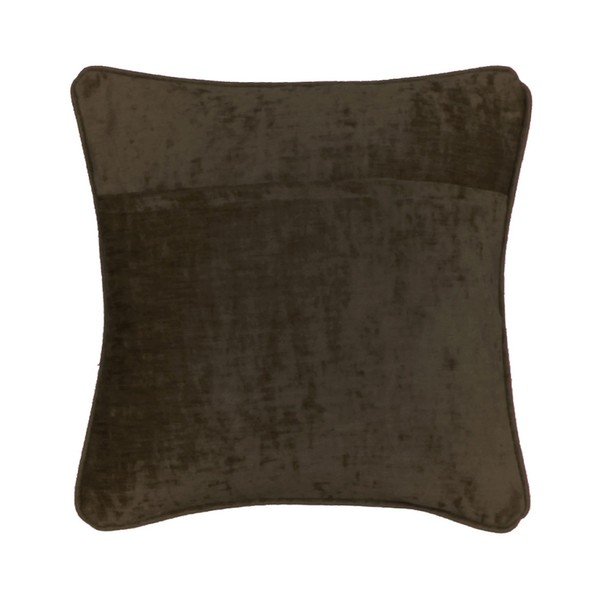 Tmavo hnedo-sivá obliečka na vankúš Kate Louise Exclusive Ranejo, 45 x 45 cm-image-1