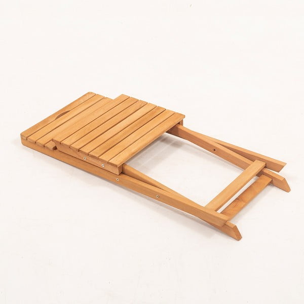 Záhradná jedálenská súprava z bukového dreva v prírodnej farbe pre 2 – Floriane Garden-image-4