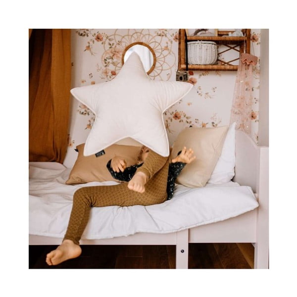 Detský vankúšik Happiness - Yellow Tipi-image-3