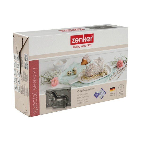 Oceľová forma na pečenie Zenker Easter Lamb, 700 ml-image-3