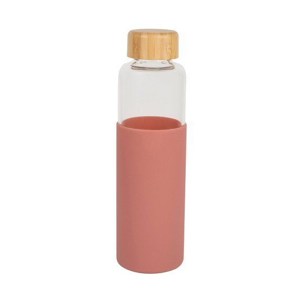 Ružová sklenená fľaša 540 ml Colorada - Sema