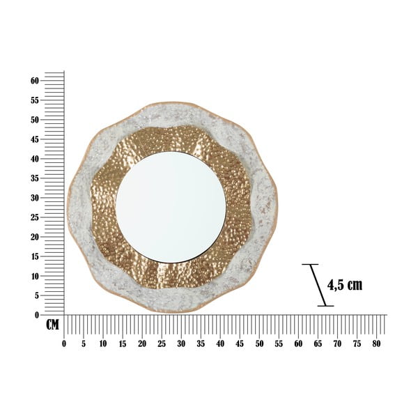 Nástenné zrkadlo ø 54,5 cm Shai – Mauro Ferretti-image-2