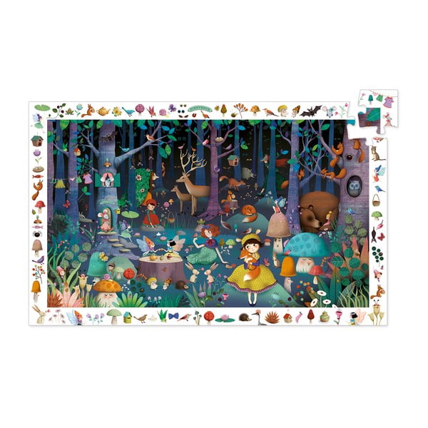 Detské puzzle Djeco Observation Rozprávkový les-image-3