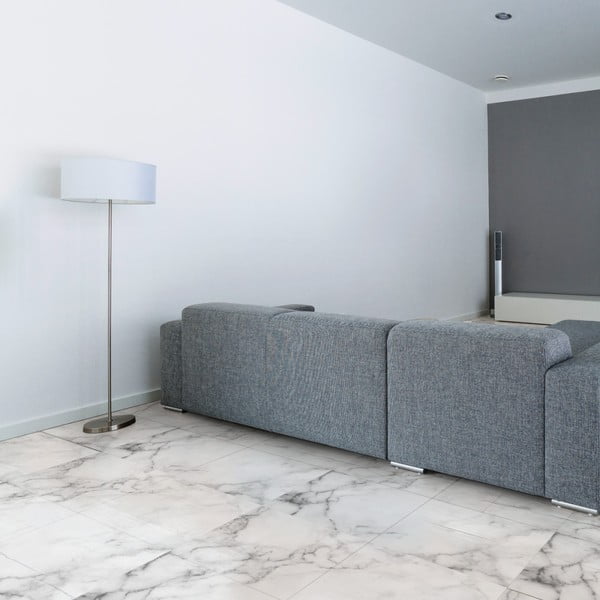 Sada 4 samoliepek na zem Ambiance White Marble-image-4