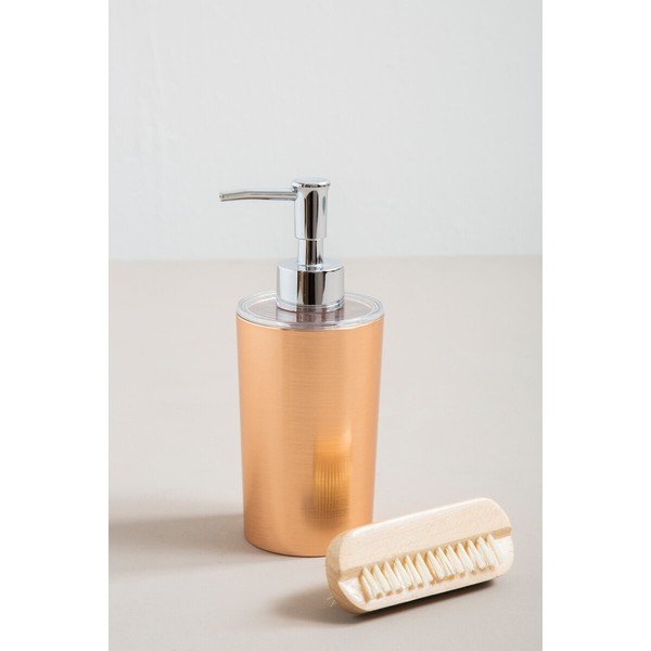 Plastový dávkovač mydla v zlatej farbe Shine – Premier Housewares-image-1