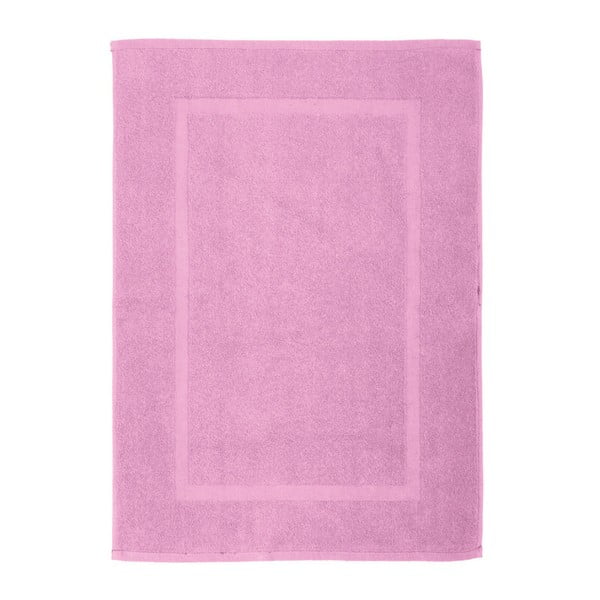 Orgovánovofialová bavlnená kúpeľňová predložka Wenko Lilac, 50 × 70 cm