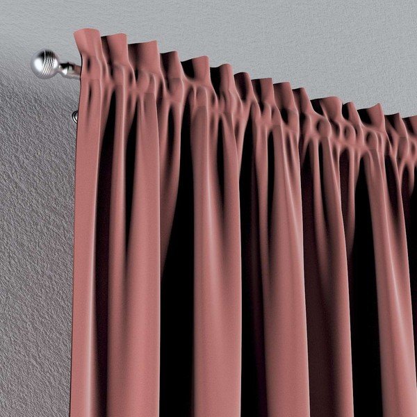 Ružový záves 260x130 cm Posh Velvet - Yellow Tipi-image-3