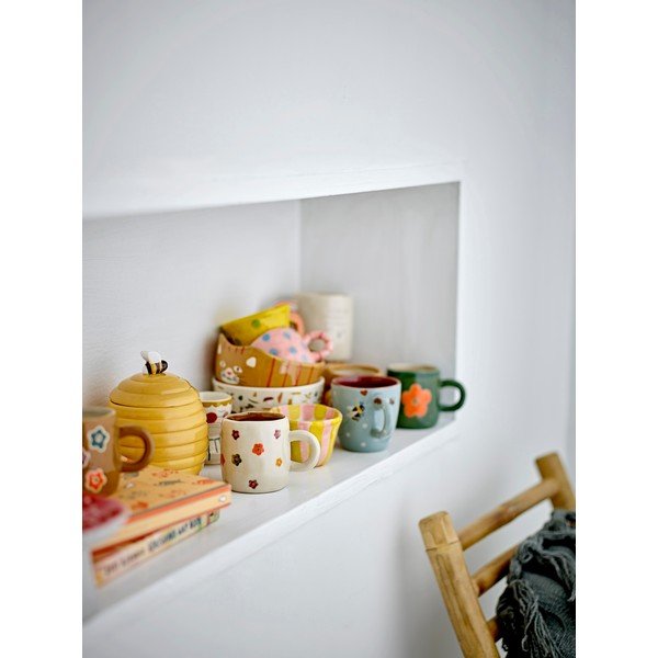 Béžový kameninový detský hrnček 130 ml Addy – Bloomingville Mini-image-2