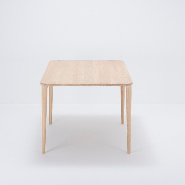 Jedálenský stôl z dubového dreva 90x160 cm Fawn – Gazzda-image-4