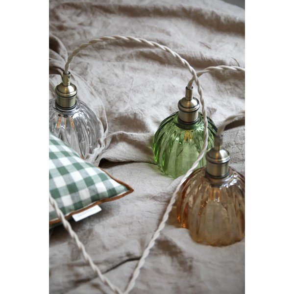 Kovové závesné svietidlo so skleneným tienidlom ø 13 cm Gota – Markslöjd-image-3