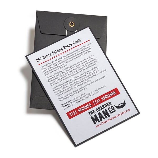 Skladacia kefa na fúzy The Bearded Man Company-image-3