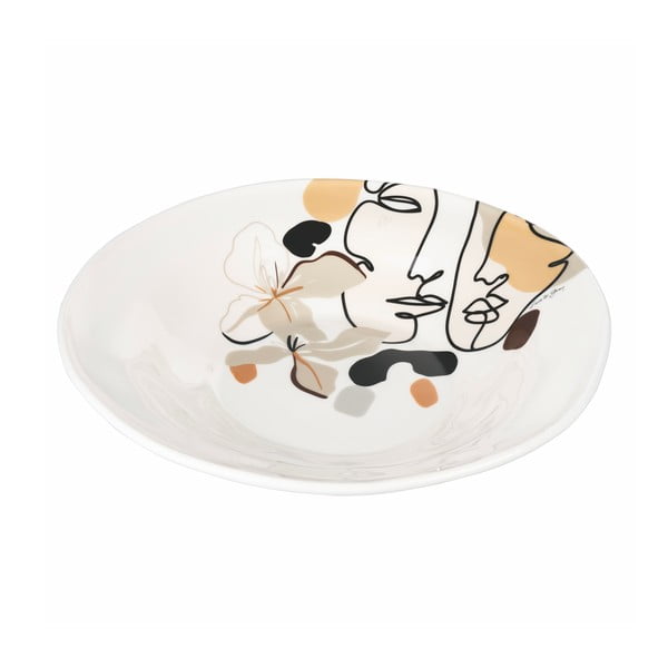 Keramická misa na šalát VDE Tivoli 1996 Face to Grey, ø 39 cm-image-4