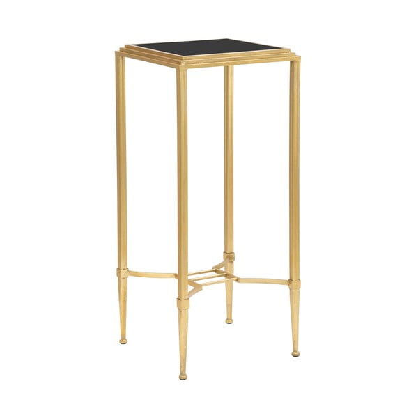 Odkladací stolík v zlatej farbe Mauro Ferretti Roman, 35 x 80 cm