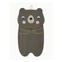 Hnedý látkový závesný organizér Darling Bear – OYOY Mini