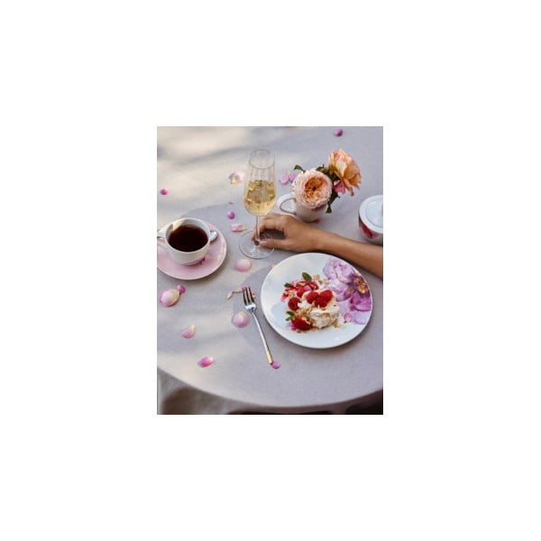 Bielo-ružový porcelánový tanier ø 21.2 cm Rose Garden - Villeroy&Boch-image-2