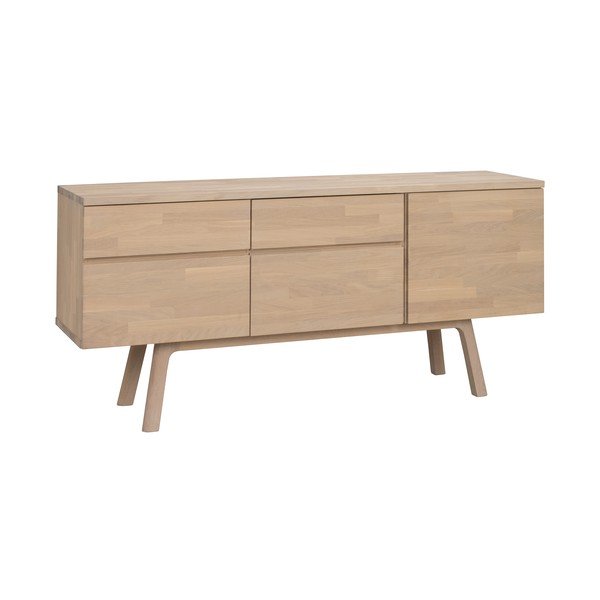 Komoda z dubového dreva v svetlo prírodnej farbe 170x77x42 cm Cleardale – Rowico
